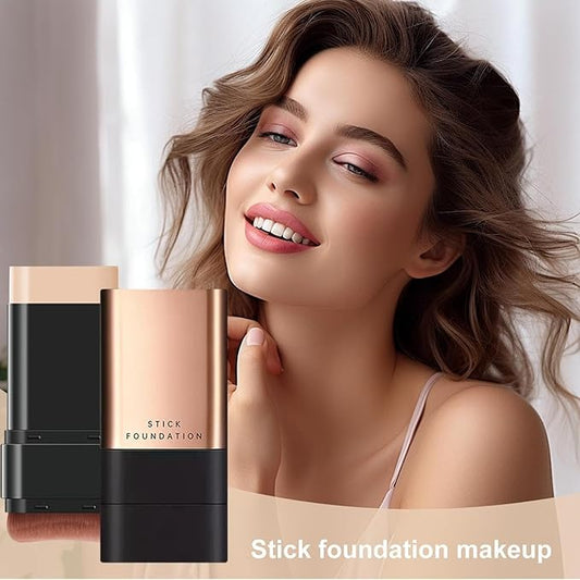 Korean 2 in 1 Glass Skin Foundation Stick (Imported skincare)